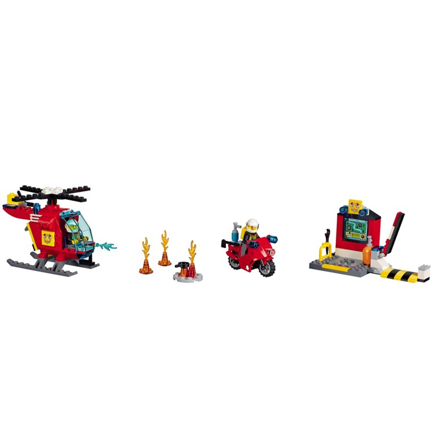 LEGO DUPLO - Valiza Pompieri (10685), 113 piese fotografia produsului View 2 L