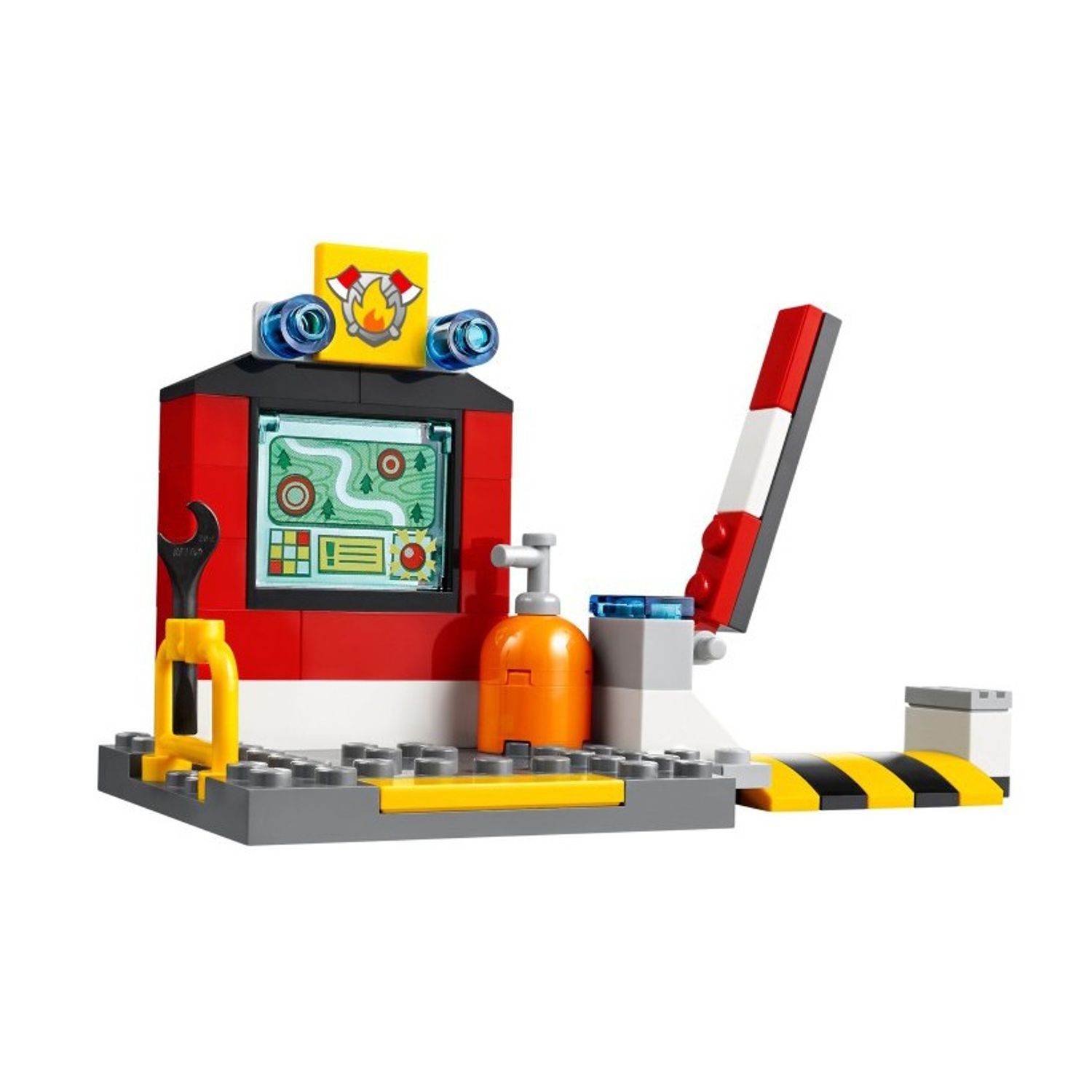 LEGO DUPLO - Valiza Pompieri (10685), 113 piese fotografia produsului View 4 L