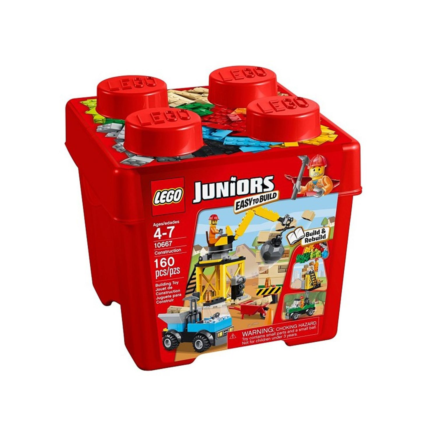LEGO DUPLO - Santier de constructii (10667), 160 piese fotografia produsului