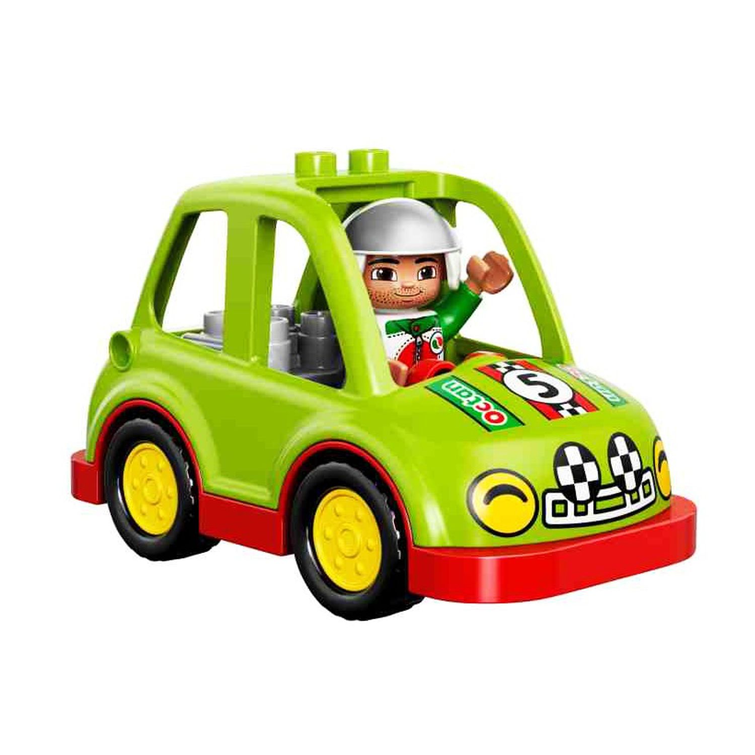 LEGO DUPLO - Masina de raliuri (10589), 13 piese fotografia produsului View 3 L