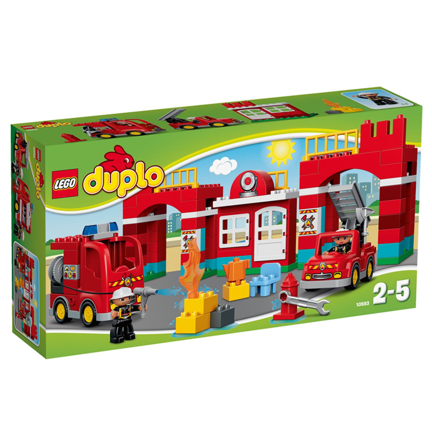 LEGO DUPLO - Remiza de pompieri (10593), 105 piese fotografia produsului