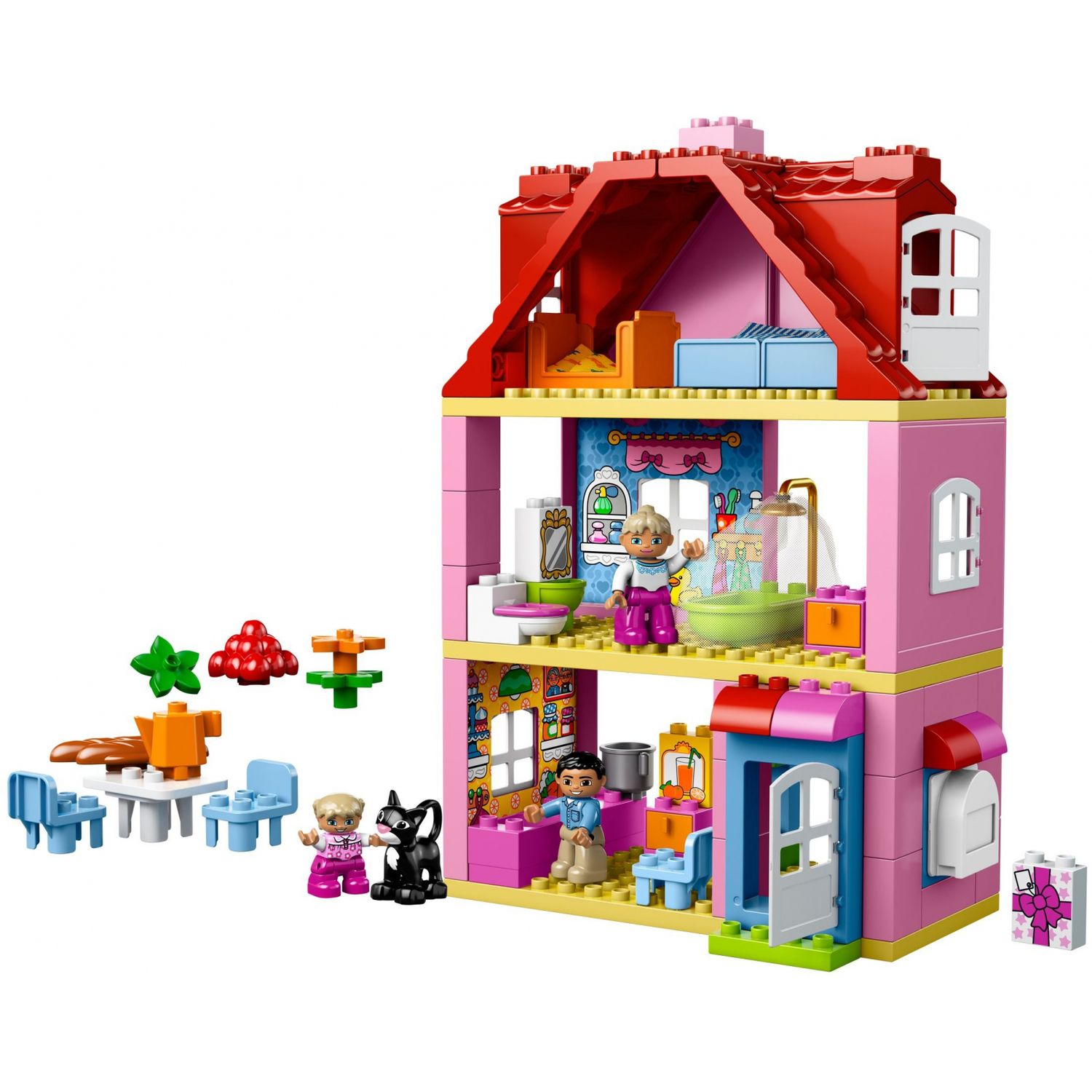 LEGO DUPLO - Casa in care ne jucam (10505), 83 piese fotografia produsului