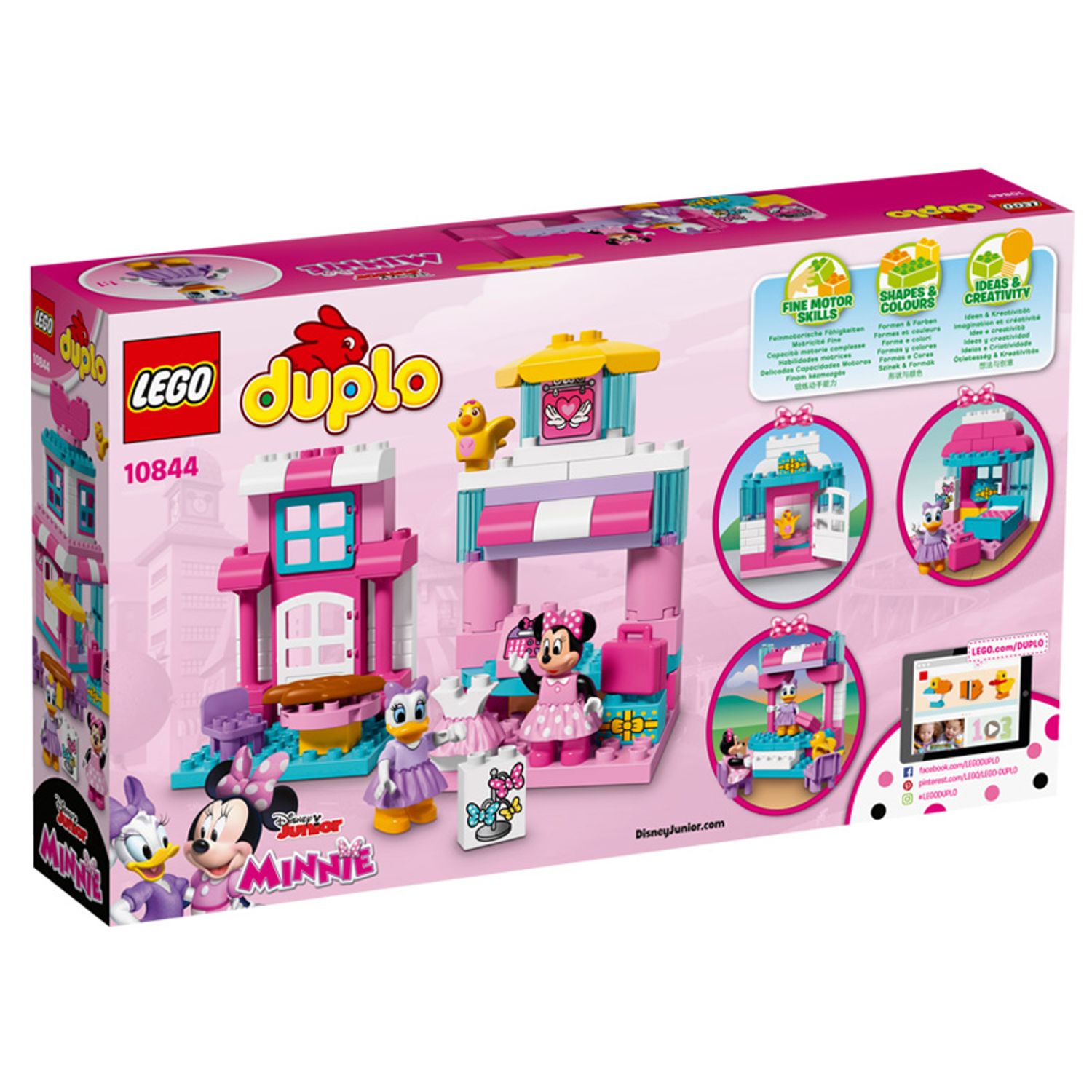 LEGO DUPLO - Buticul cochet Minnie Mouse (10844), 70 piese fotografia produsului View 3 L