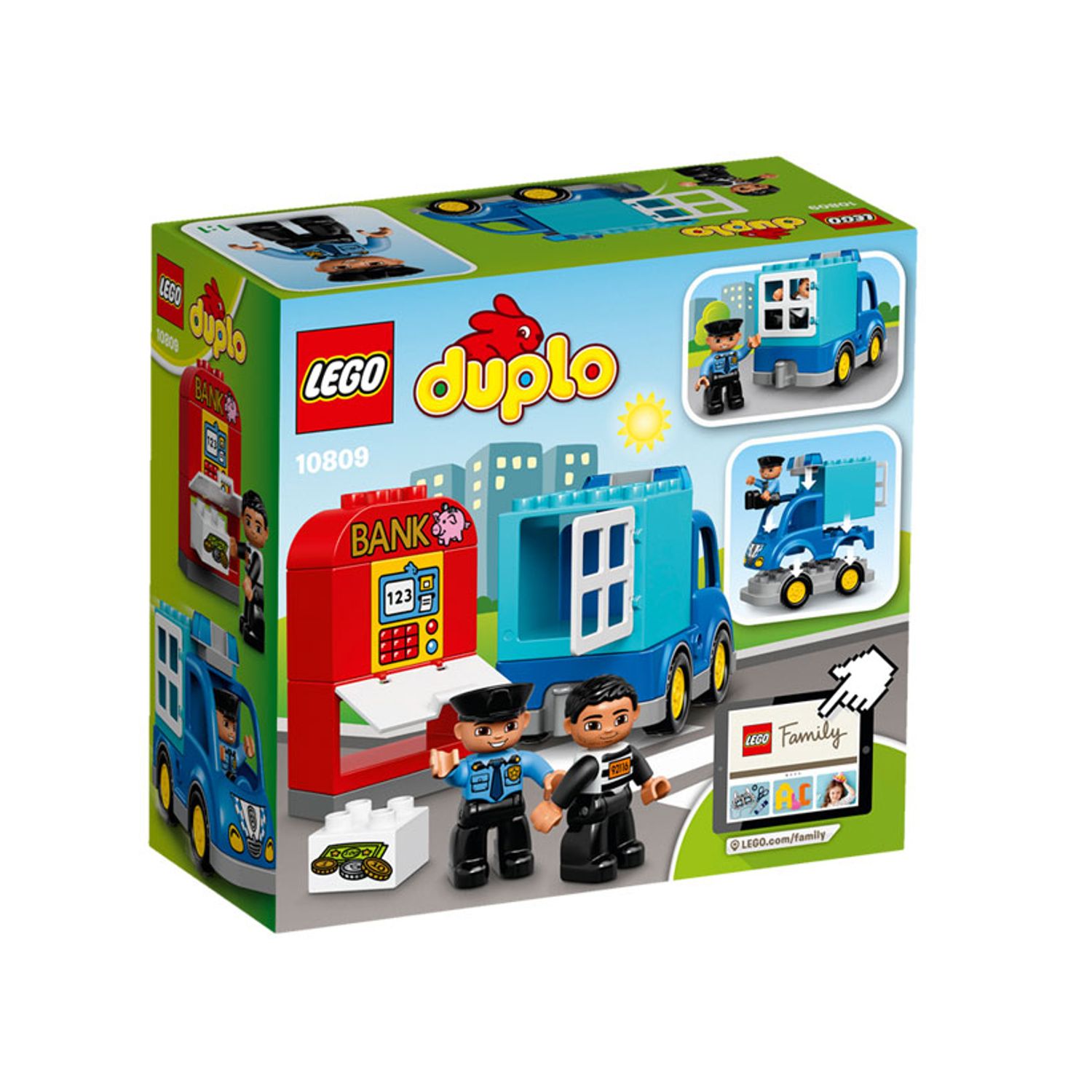 LEGO DUPLO - Patrula de politie (10809), 15 piese fotografia produsului View 2 L