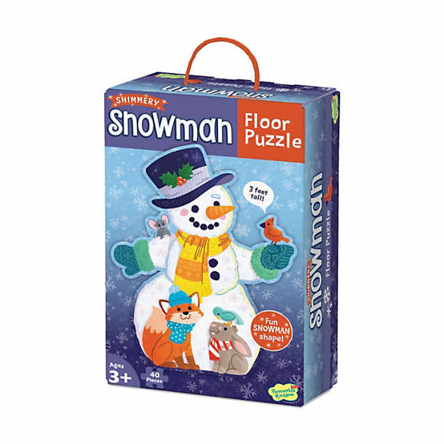 Snowman - Puzzle de podea - Om de zapada fotografia produsului