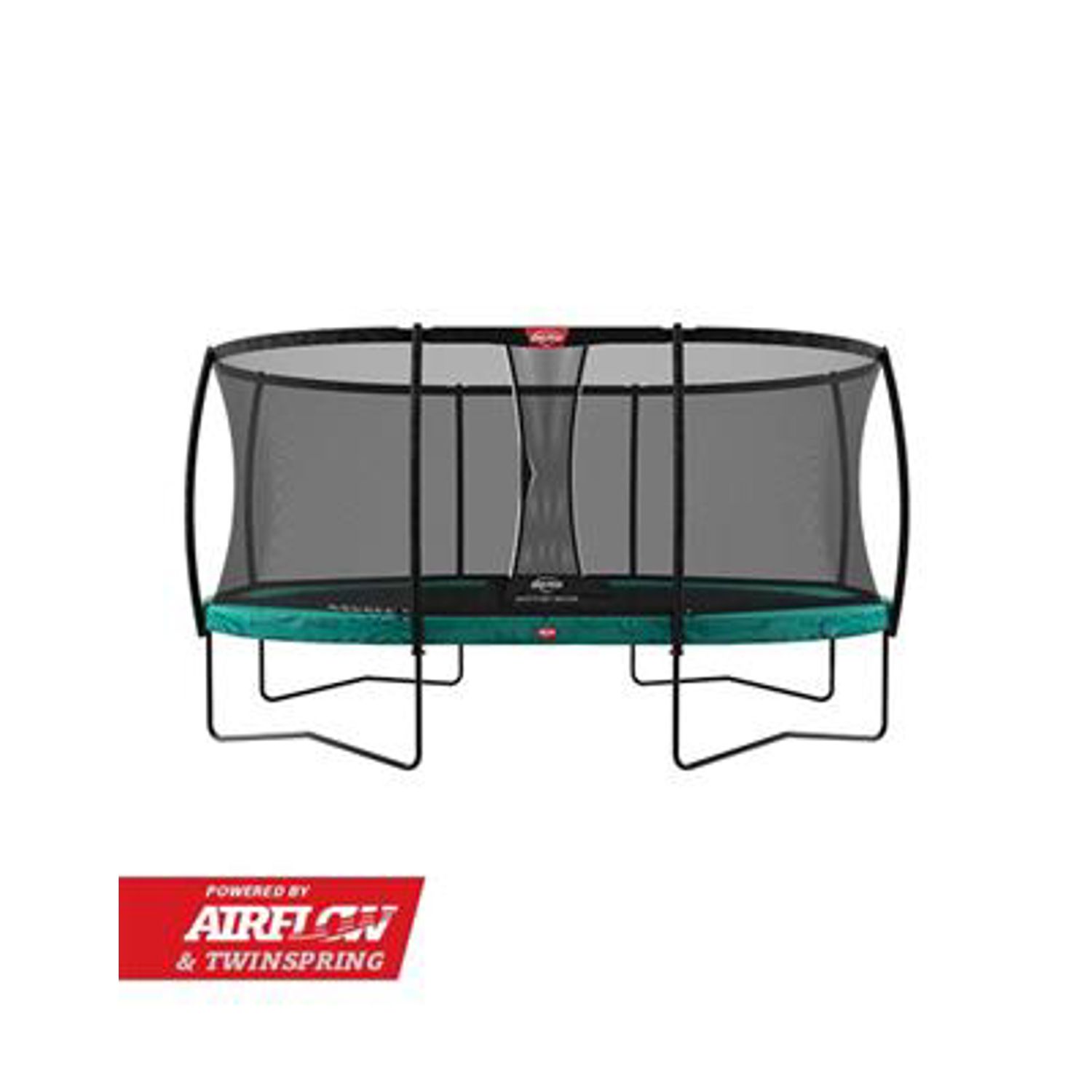 Trambulina Berg Grand Champion Regular Verde cu Plasa Deluxe 470 x 350 fotografia produsului View 2 L