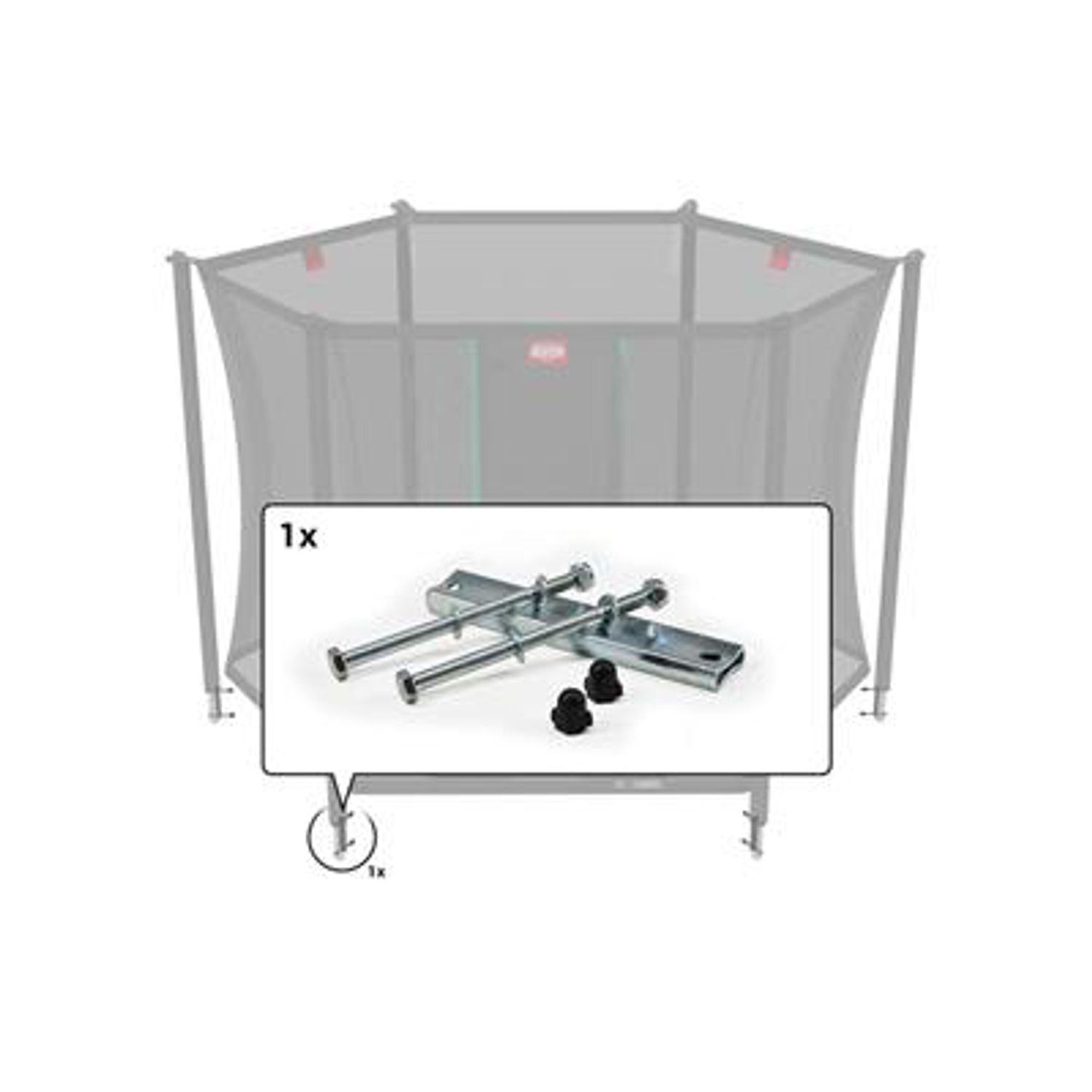 Set fixare teava trambulina Comfort fotografia produsului