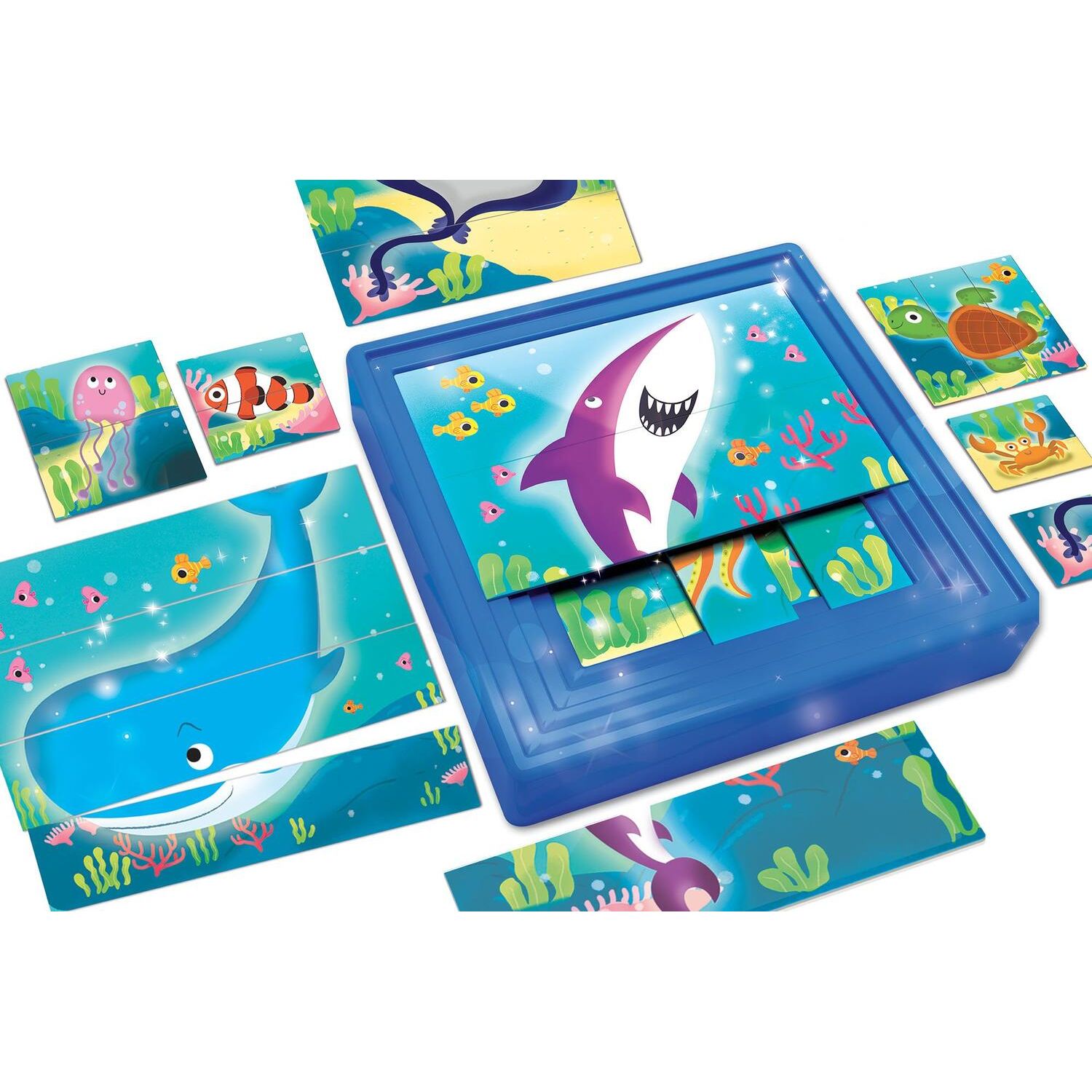 Set puzzle-uri progresive - Animalute marine fotografia produsului View 2 L
