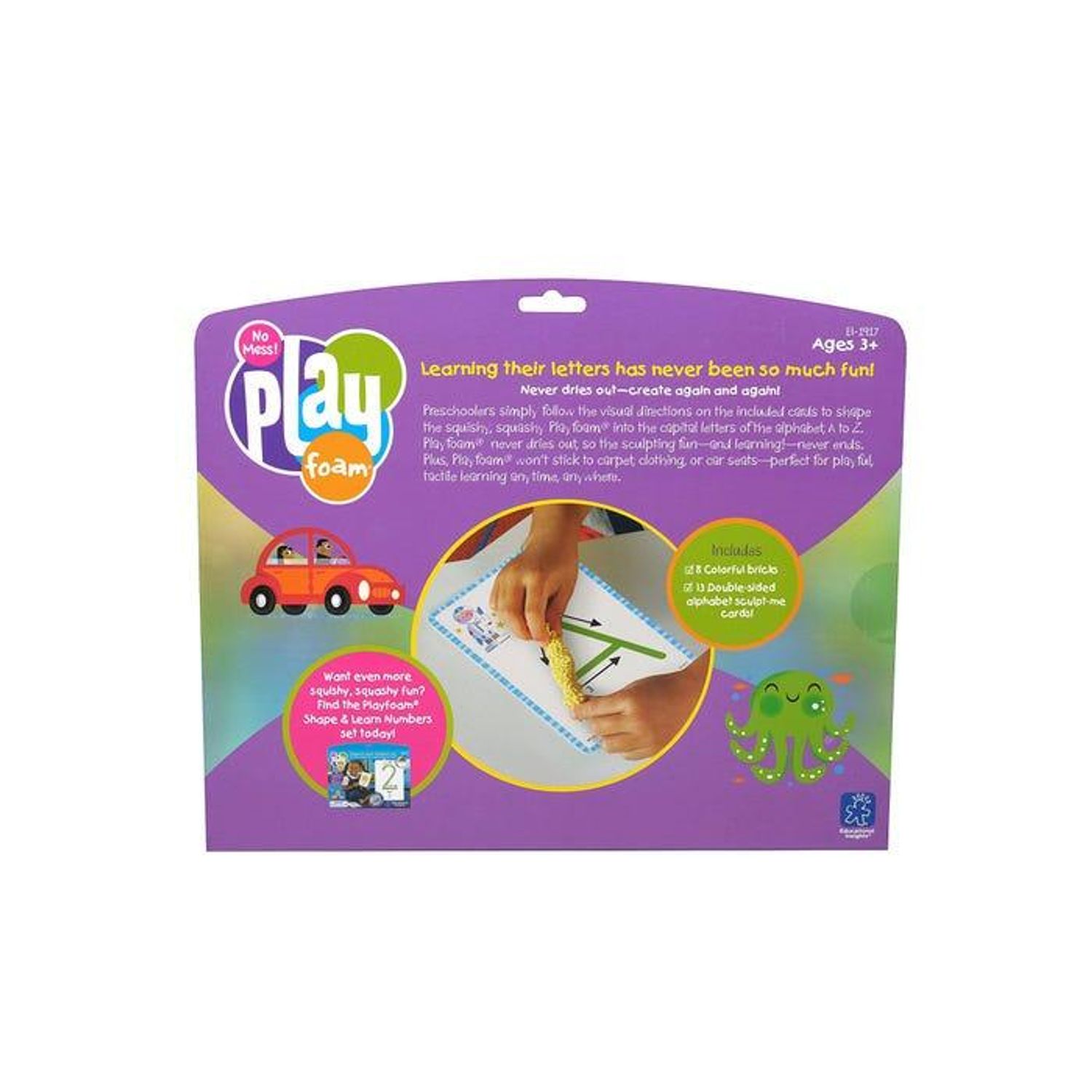 Spuma de modelat Playfoam - Descopera alfabetul fotografia produsului View 3 L
