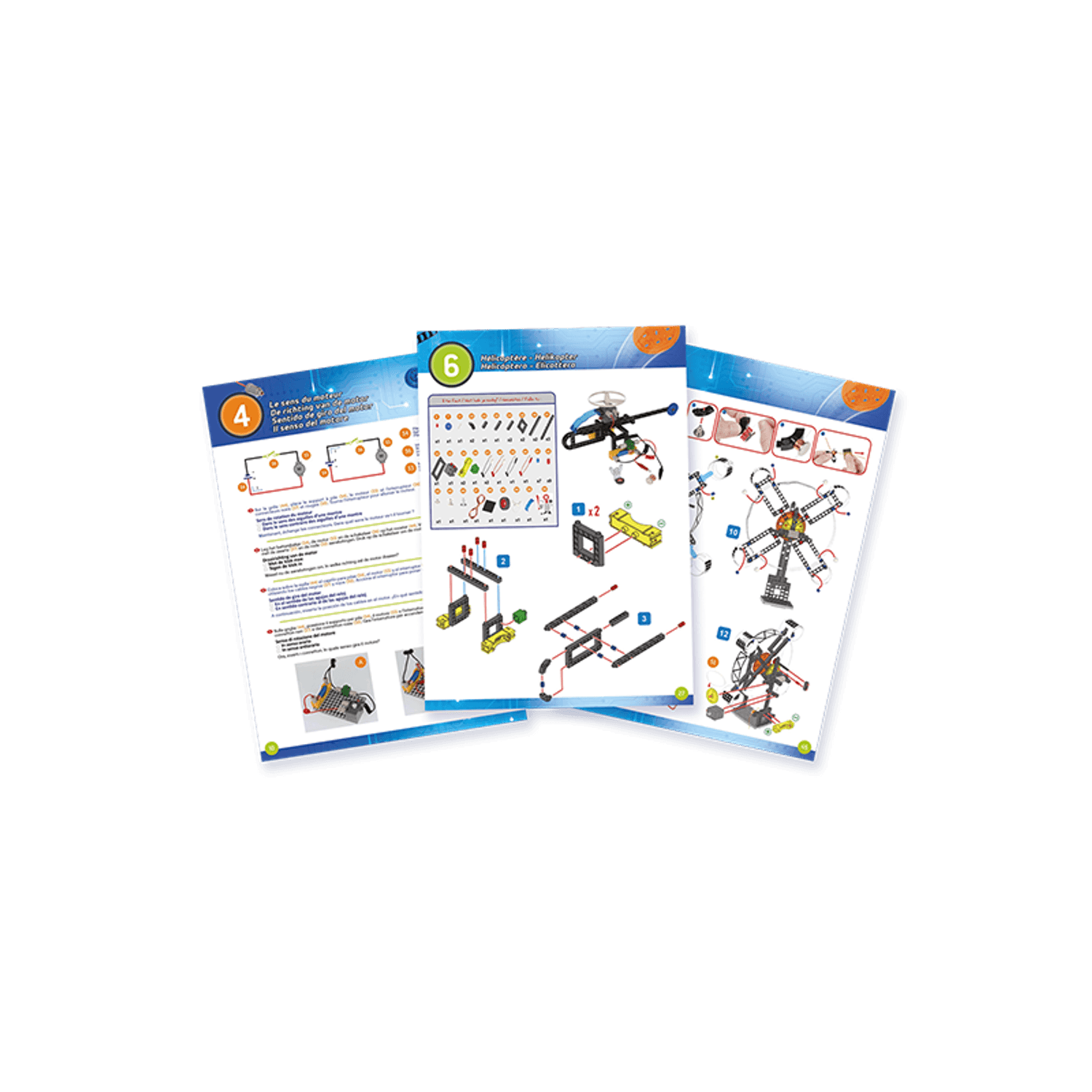 Set 17 experimente electrice pentru copii - Pachet expert 130 piese fotografia produsului View 5 L