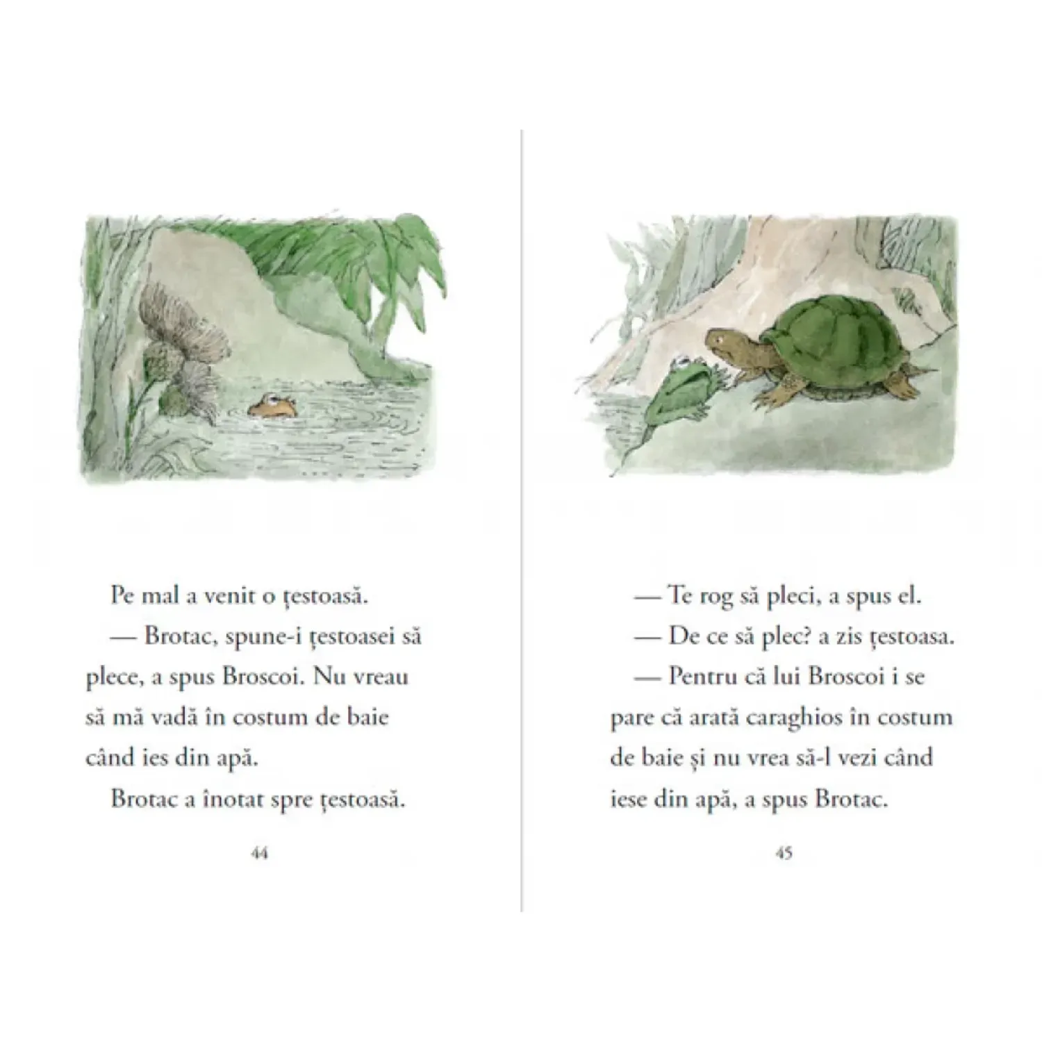 Broscoi si Brotac sunt prieteni, de Arnold Lobel fotografia produsului View 2 L