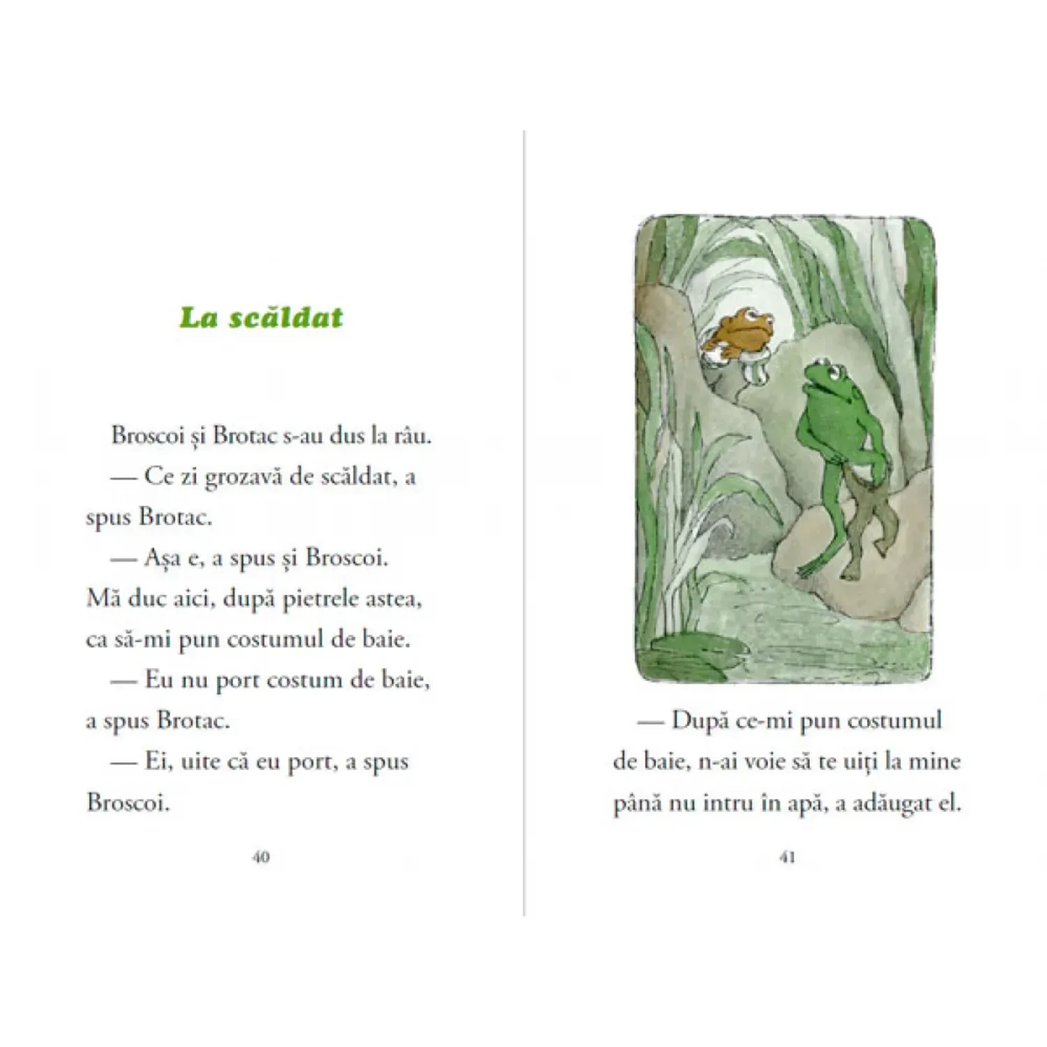 Broscoi si Brotac sunt prieteni, de Arnold Lobel fotografia produsului View 3 L
