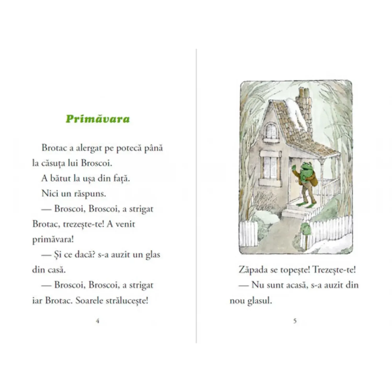 Broscoi si Brotac sunt prieteni, de Arnold Lobel fotografia produsului View 5 L