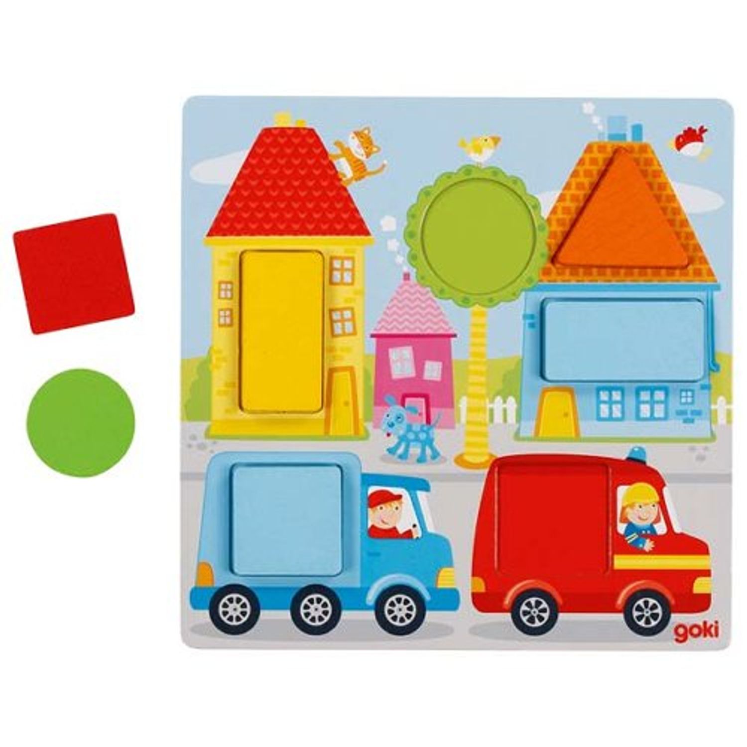 Joc educativ potrivire forme geometrice fotografia produsului View 2 L