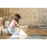 Picaturi Mandala raindrops - 36 piese din lemn pentru joc liber fotografia produsului View 2 S