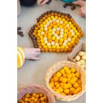 Piese Mandala Honeycomb - 36 piese din lemn pentru joc liber fotografia produsului View 6 S