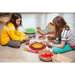 Set din lemn Mandala fire - 36 piese pentru joc liber fotografia produsului View 6 S