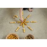 Piese Mandala Honeycomb - 36 piese din lemn pentru joc liber fotografia produsului View 2 S