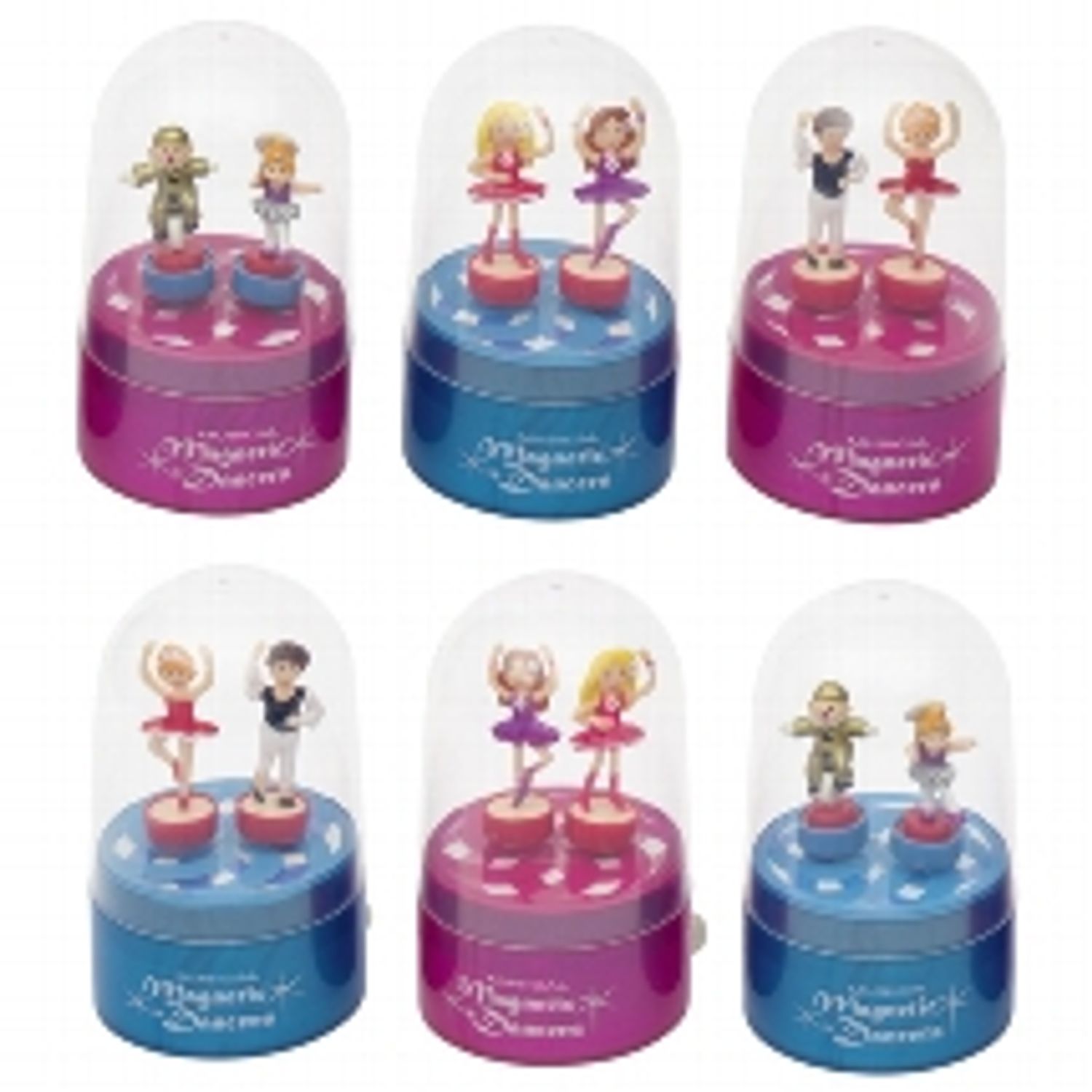 Cutiuta muzicala magnetica - Dansatori pereche fotografia produsului