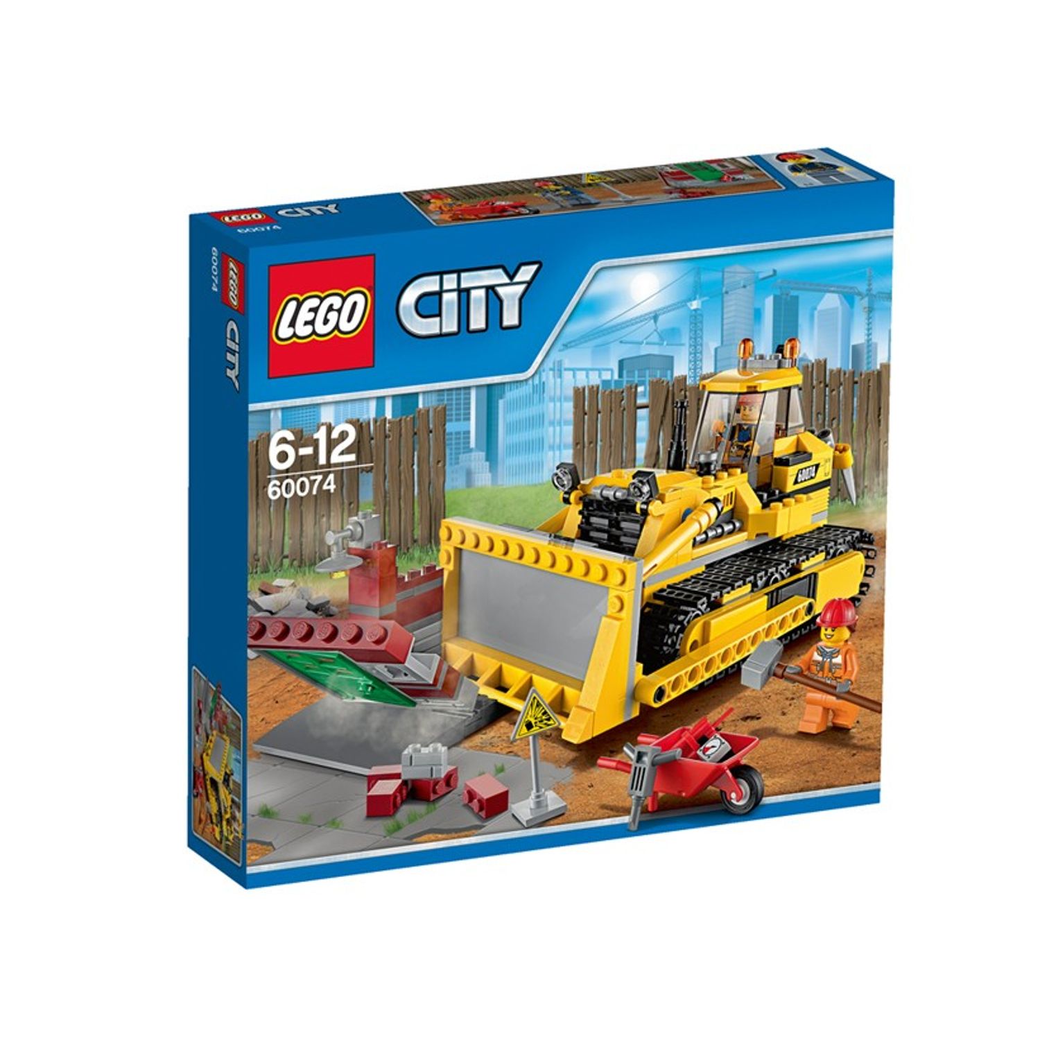 LEGO City - Buldozer (60074), 384 piese fotografia produsului