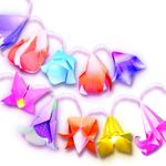 Set creativ DIY - Luminite cu flori origami fotografia produsului View 2 S