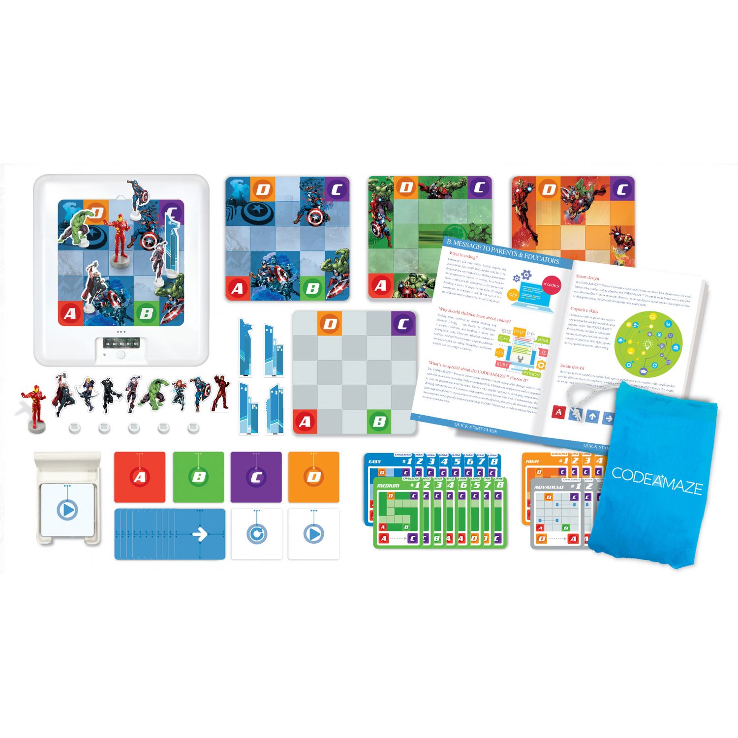 Code A Maze Avengers - joc educativ de programare fotografia produsului View 3 L
