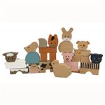 Animale din cuburi de lemn, Egmont toys fotografia produsului View 2 S