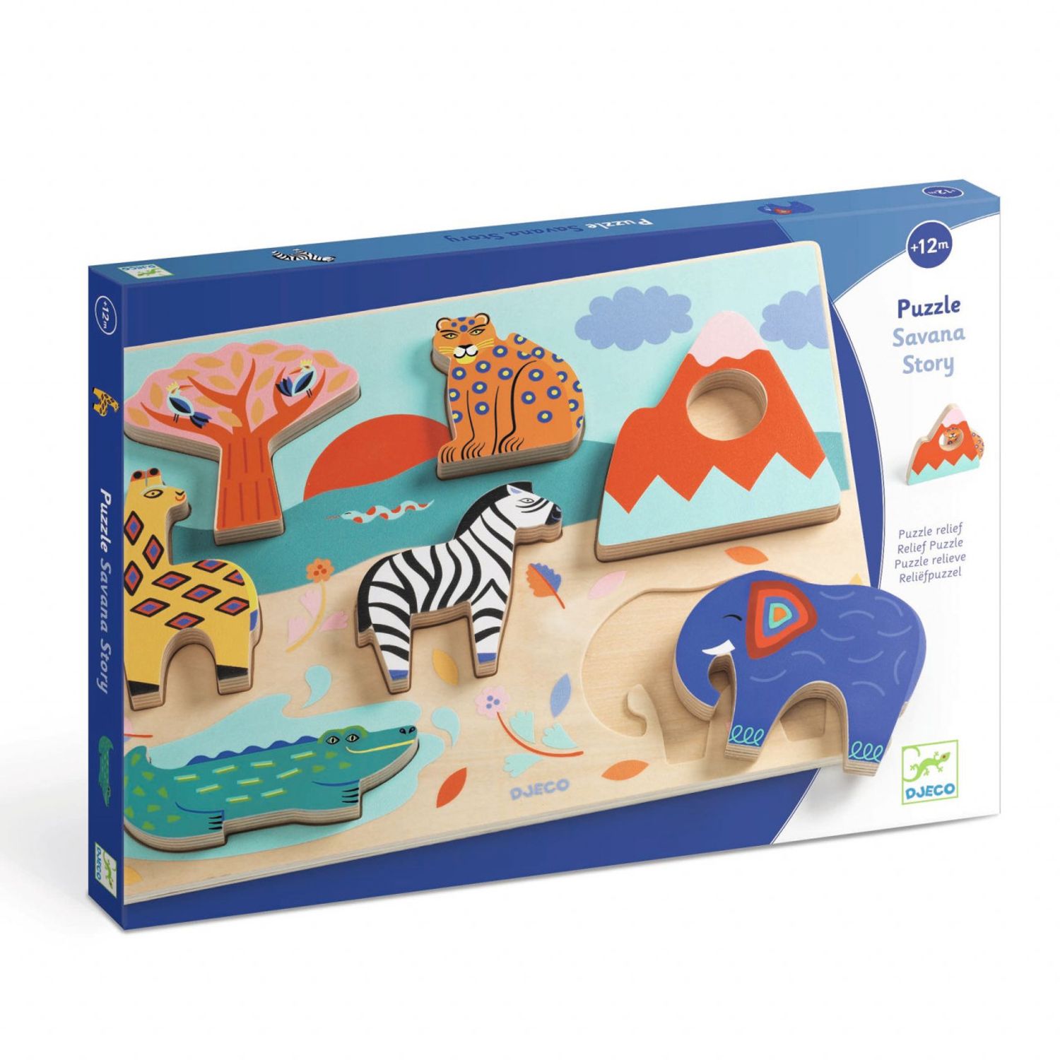 Puzzle Savana, Djeco fotografia produsului
