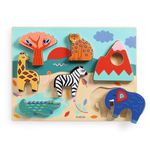 Puzzle Savana, Djeco fotografia produsului View 2 S