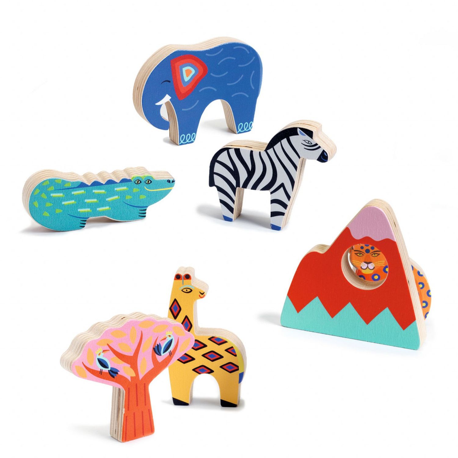Puzzle Savana, Djeco fotografia produsului View 3 L