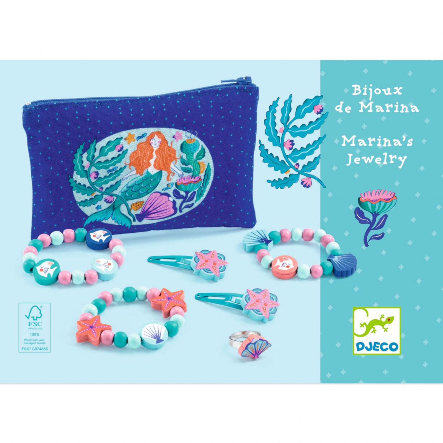 Set bijuterii fetite Lilarose, Djeco fotografia produsului