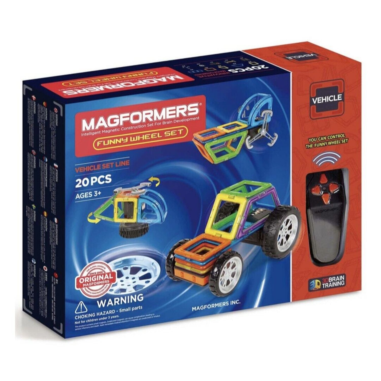 Set magnetic Roti amuzante, Magformers fotografia produsului