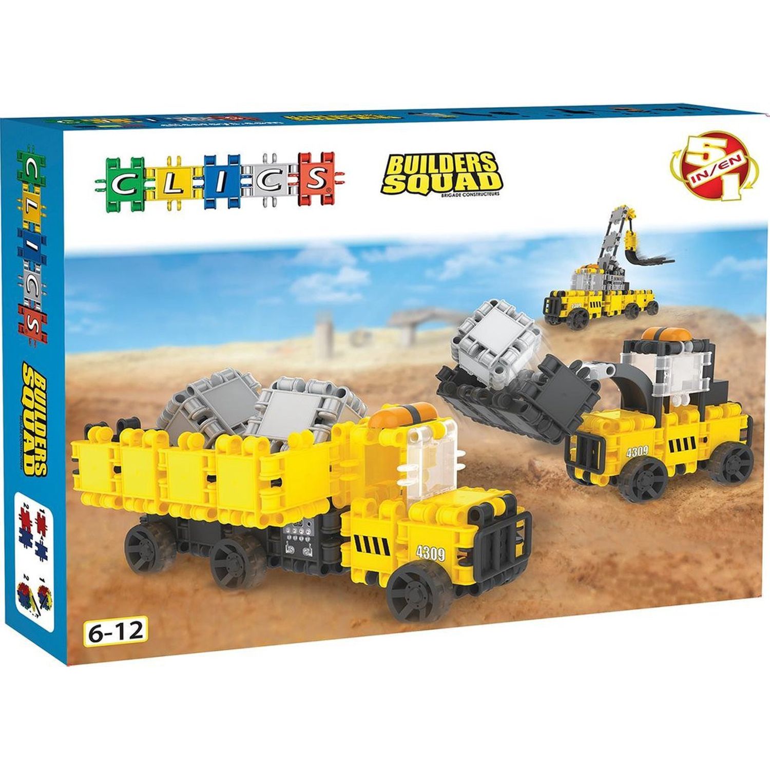Set de construit Vehicule de constructie, Clics fotografia produsului