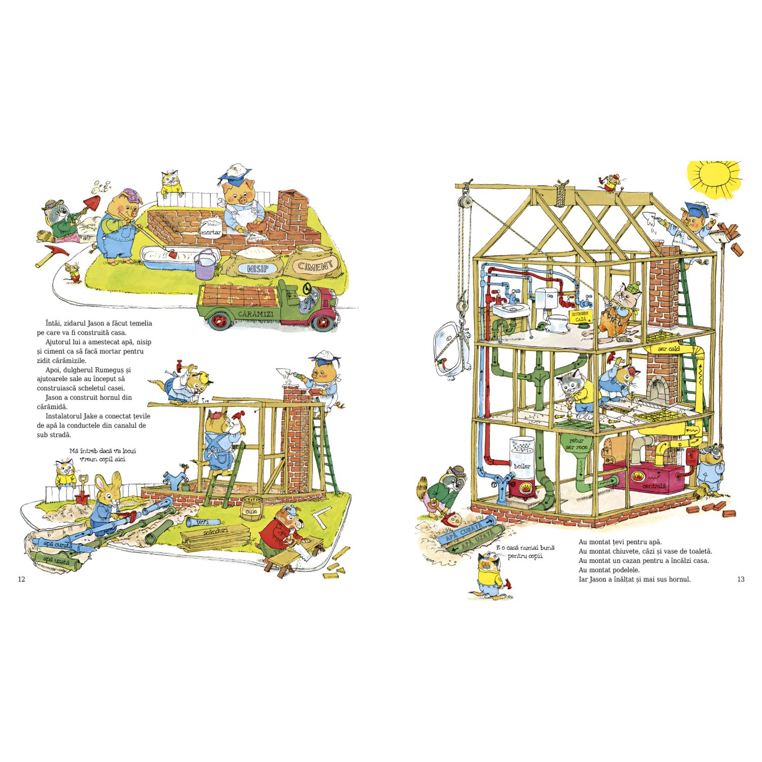 Ce face lumea toata ziua? - Richard Scarry fotografia produsului View 3 L