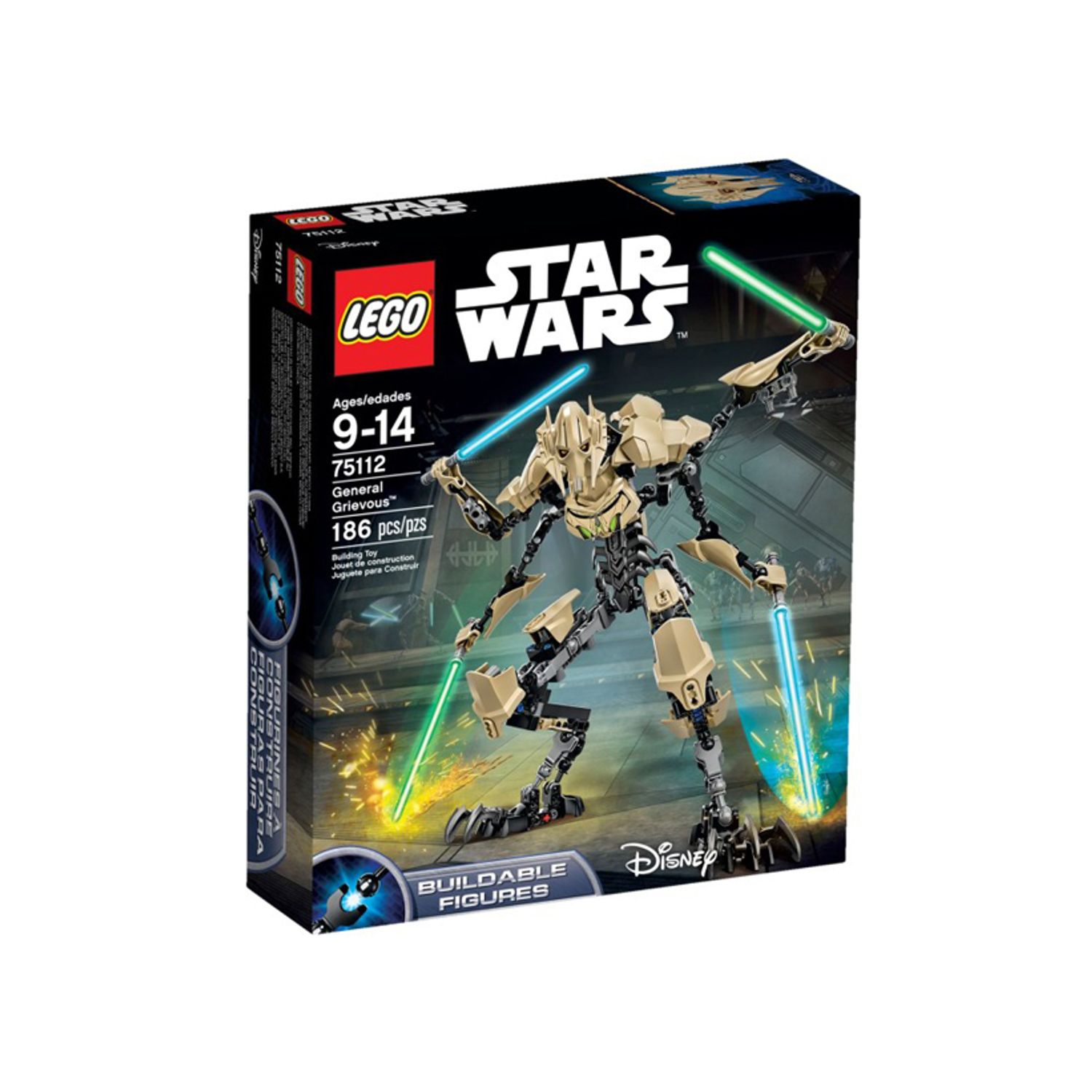 LEGO Star Wars - General Grievous (75112), 186 piese fotografia produsului