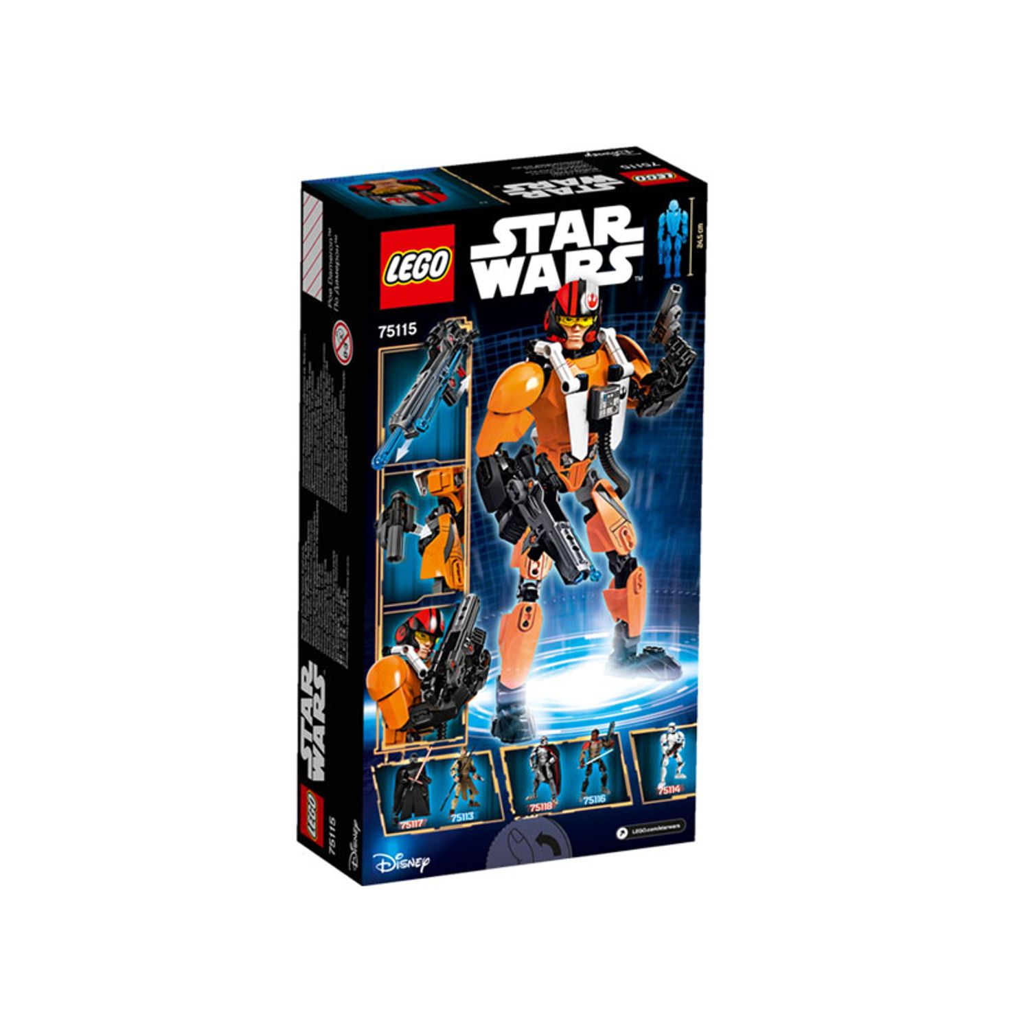 LEGO Star Wars - Poe Dameron (75115), 102 piese fotografia produsului View 2 L
