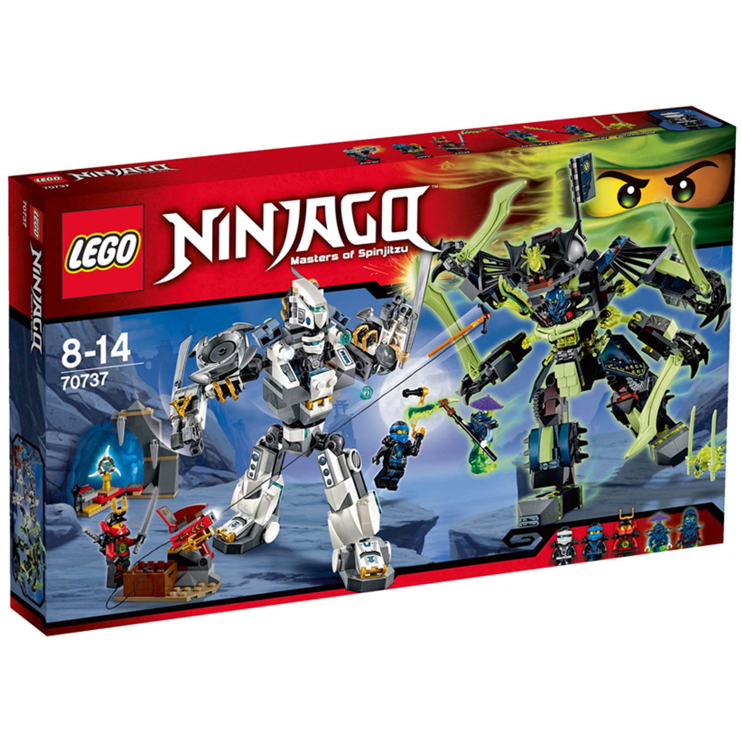LEGO Ninjago - Lupta robotului titan (70737), 754 piese fotografia produsului