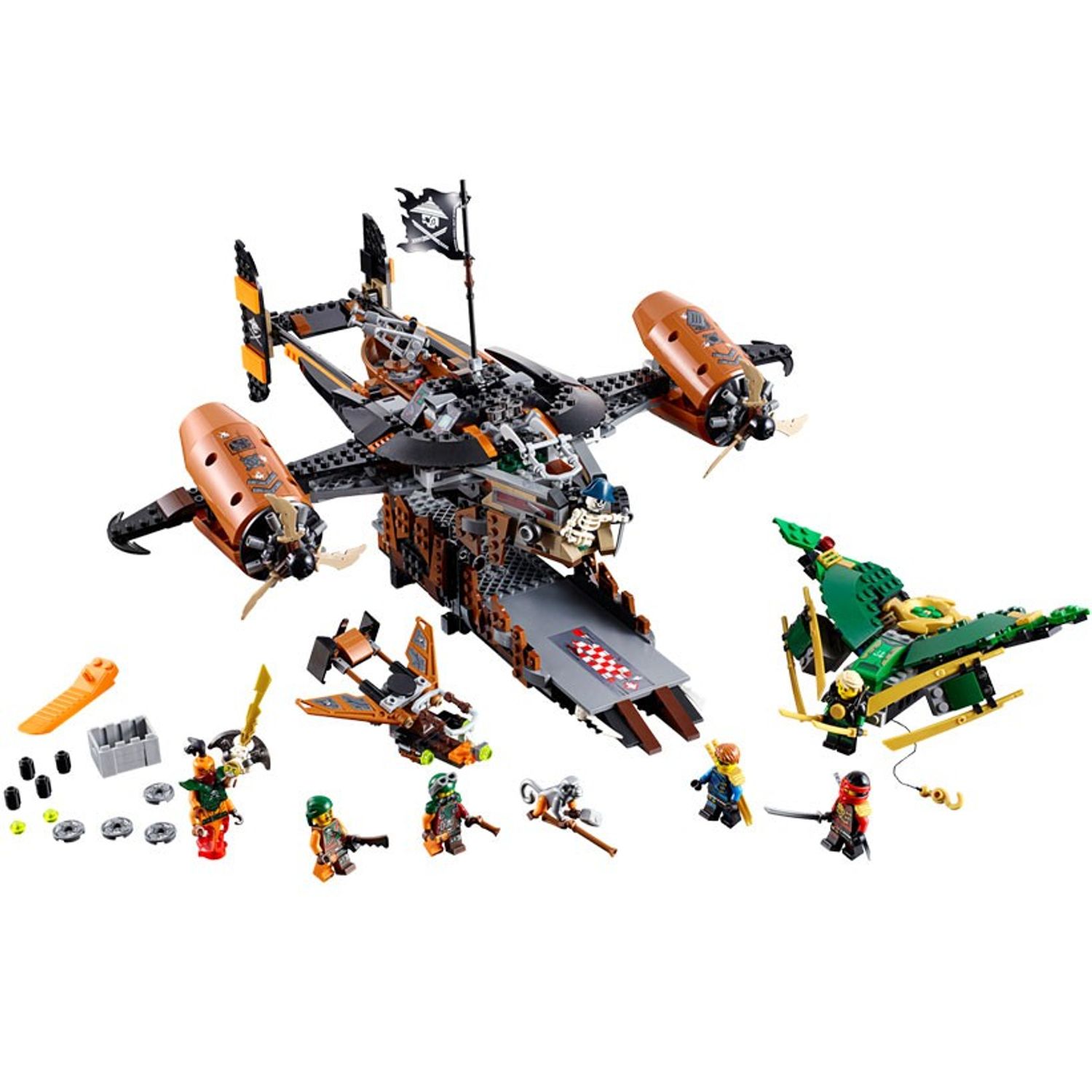 LEGO Ninjago - Nava Misfortune (70605), 754 piese fotografia produsului View 2 L