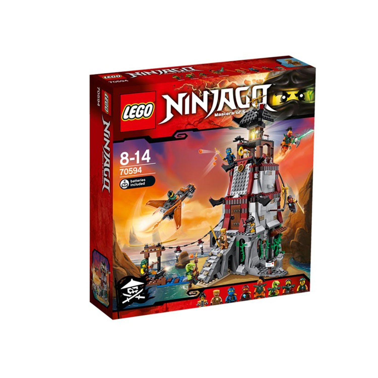 LEGO Ninjago - Asediul farului (70594), 767 piese fotografia produsului