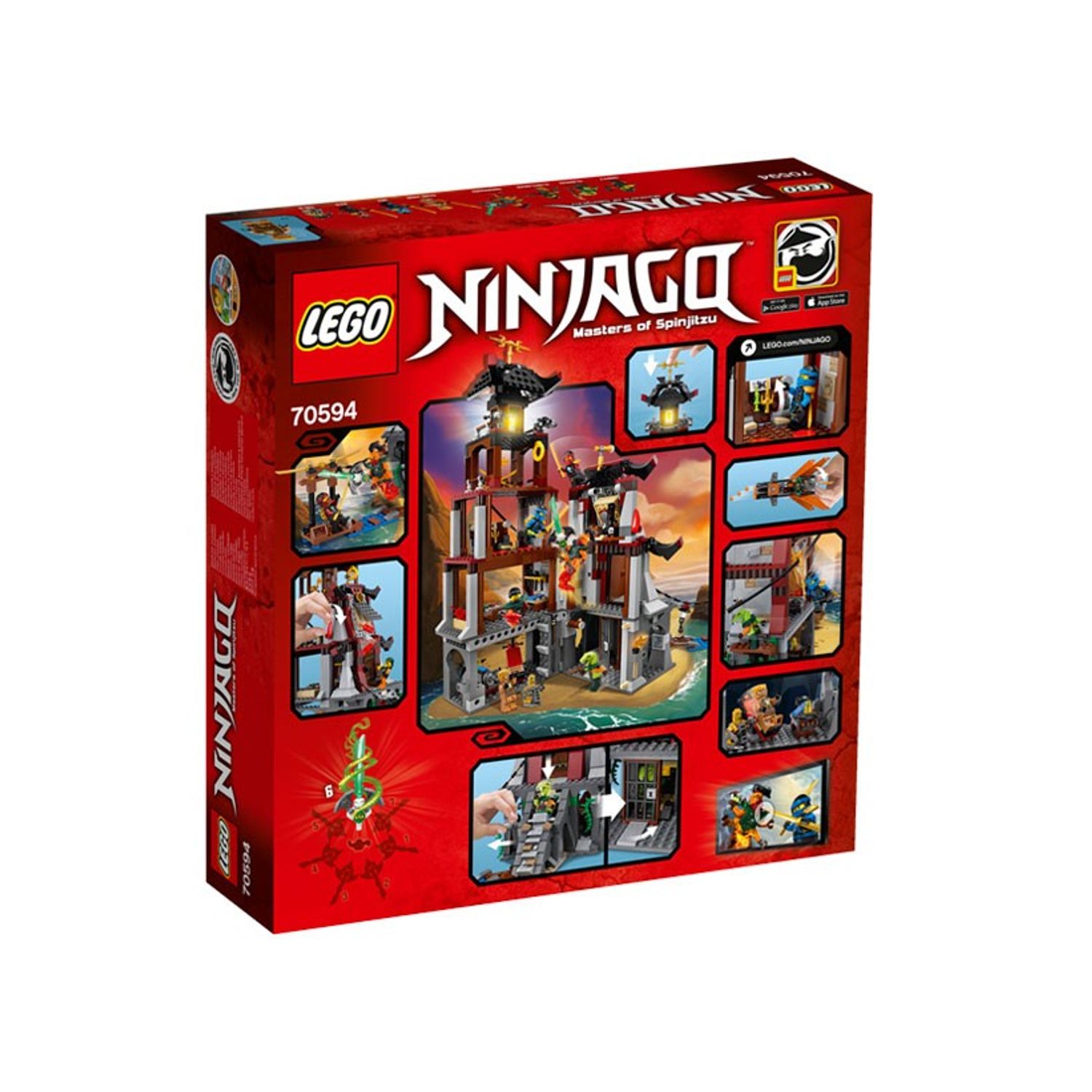 LEGO Ninjago - Asediul farului (70594), 767 piese fotografia produsului View 2 L