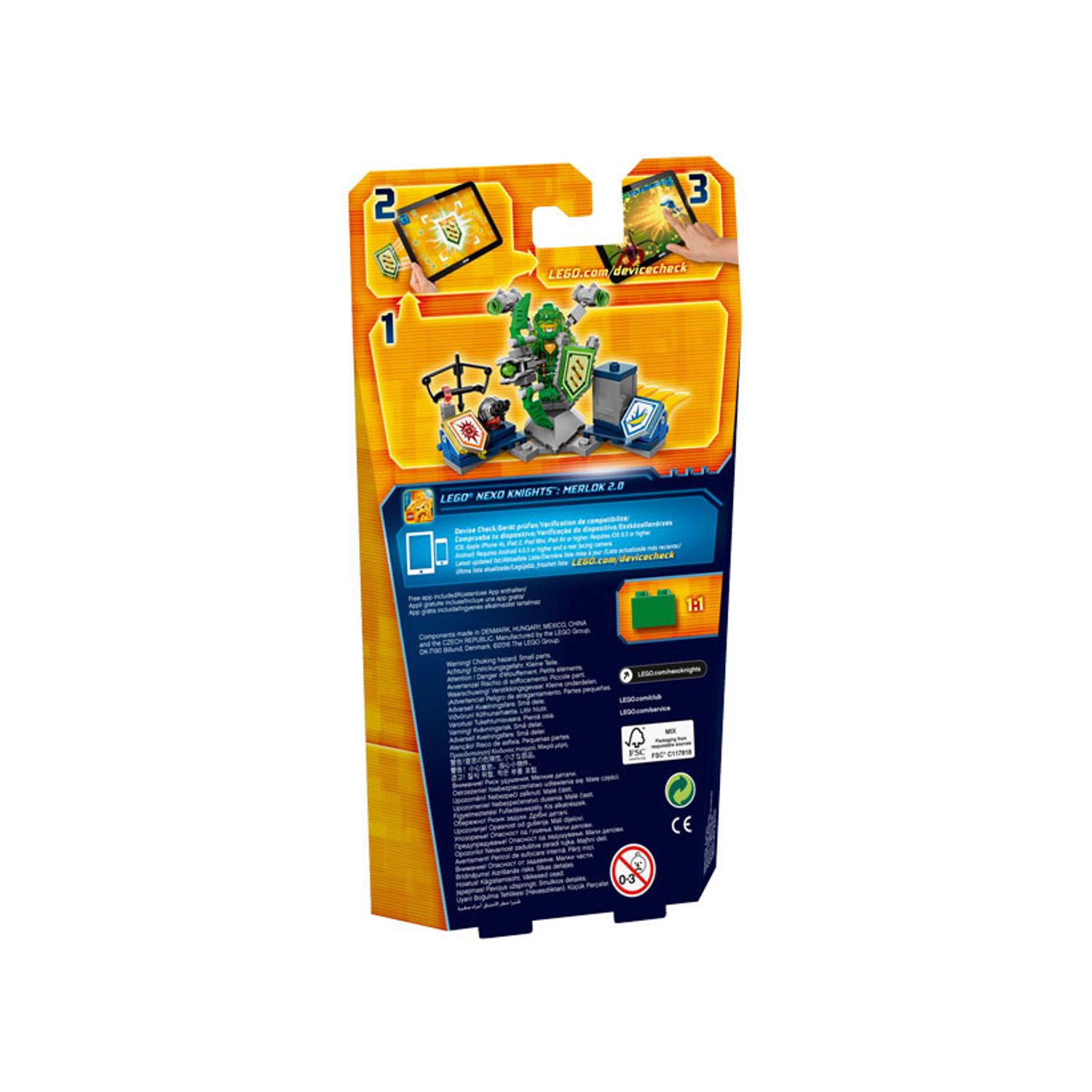 LEGO Nexo Knights - SUPREMUL Aaron (70332), 82 piese fotografia produsului View 2 L