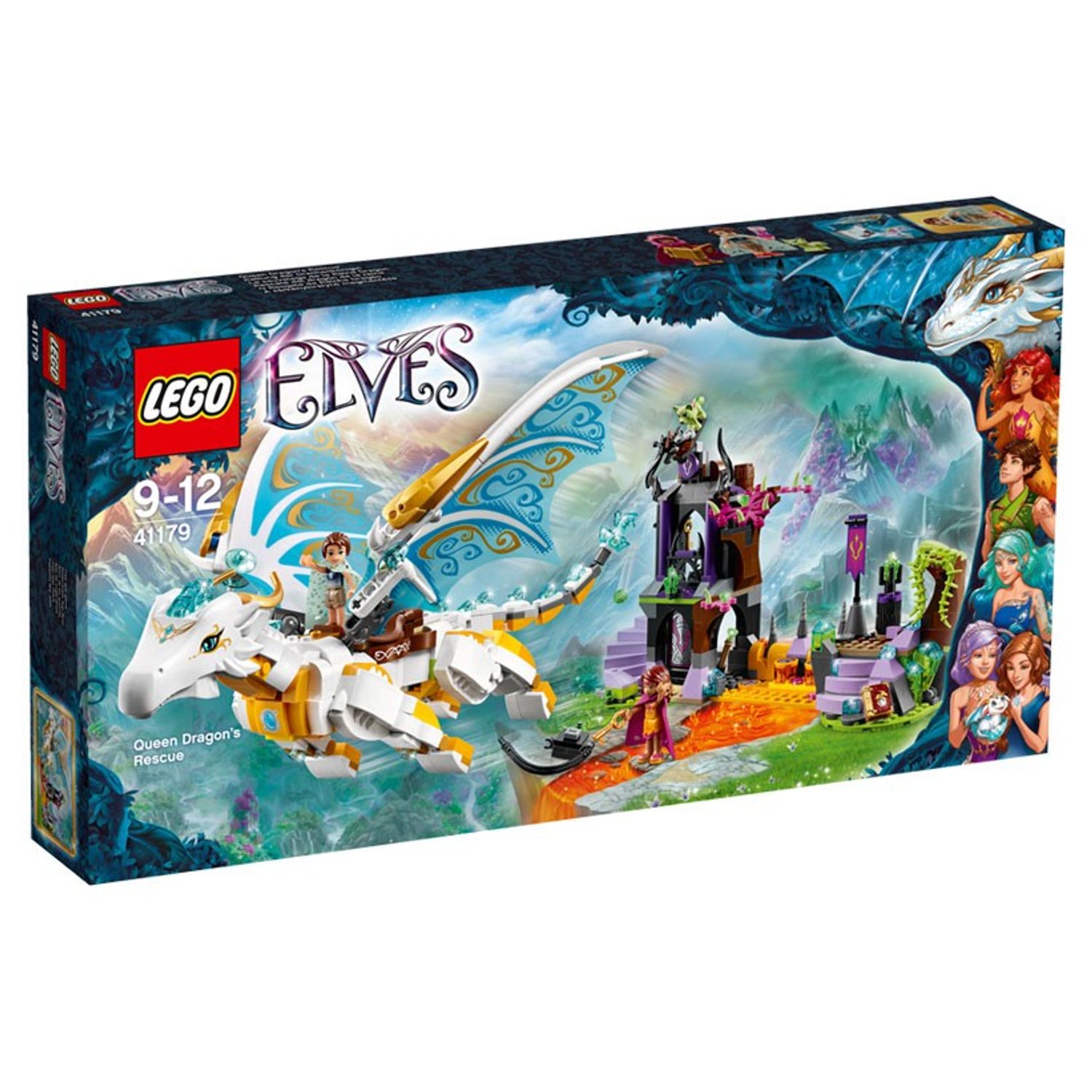 LEGO Elves - Eliberarea reginei dragon (41179), 833 piese fotografia produsului