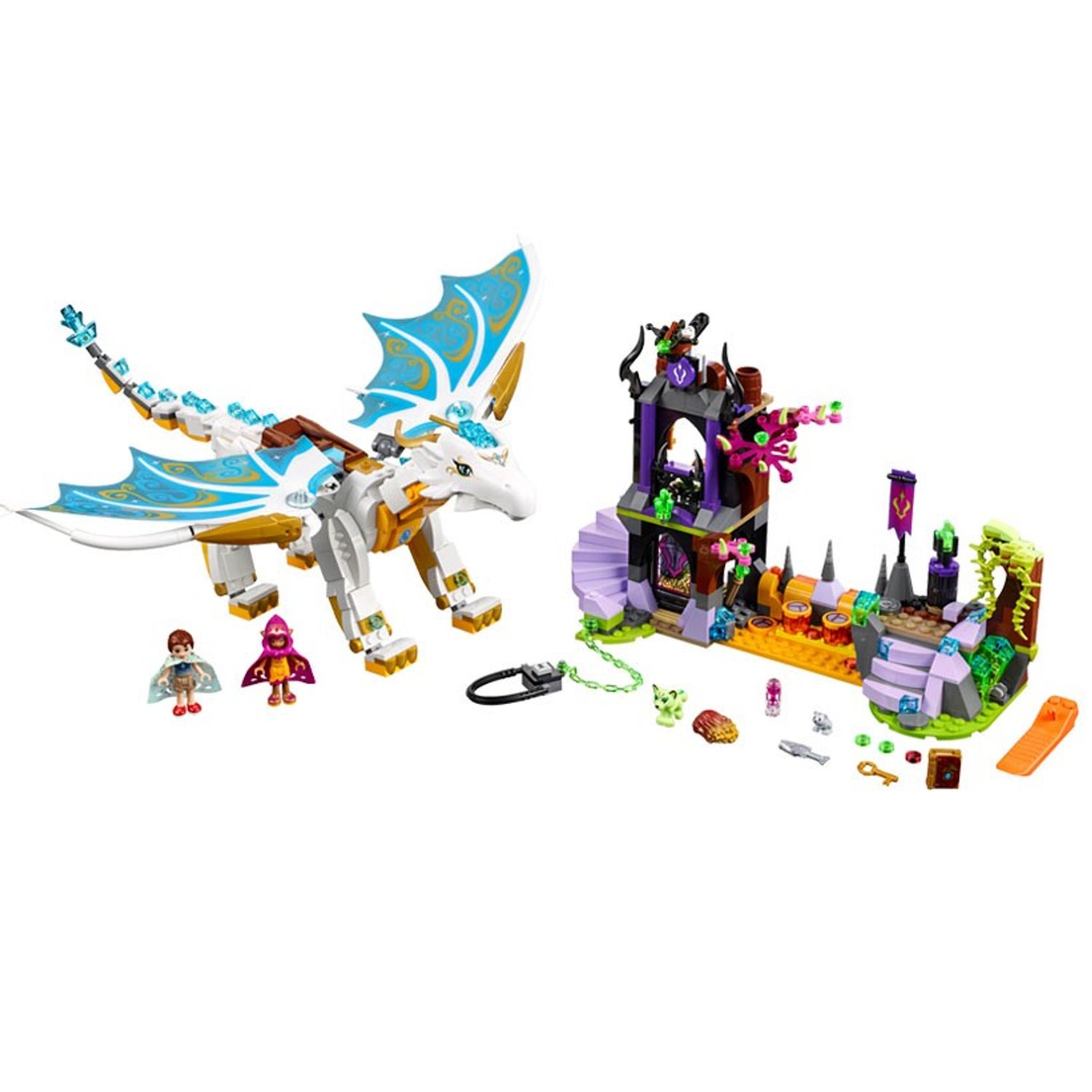 LEGO Elves - Eliberarea reginei dragon (41179), 833 piese fotografia produsului View 4 L
