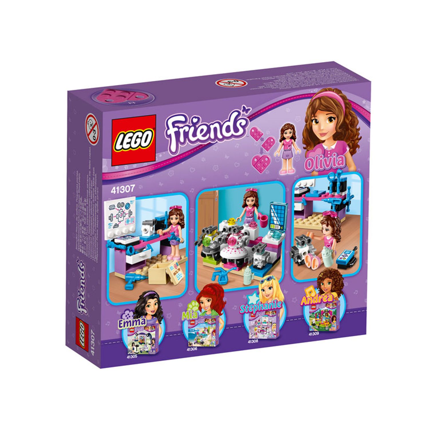 LEGO Friends - Laboratorul de creatie al Oliviei (41307), 91 piese fotografia produsului View 3 L