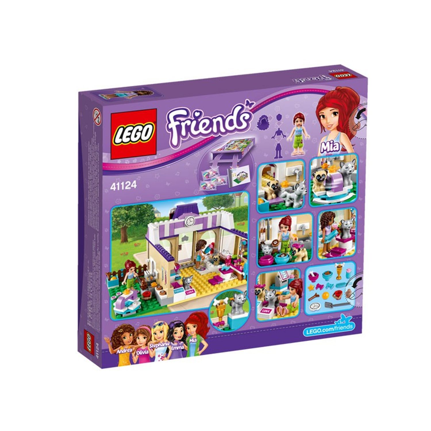 LEGO Friends - Gradinita cateilor din Heartlake (41124), 286 piese fotografia produsului View 2 L