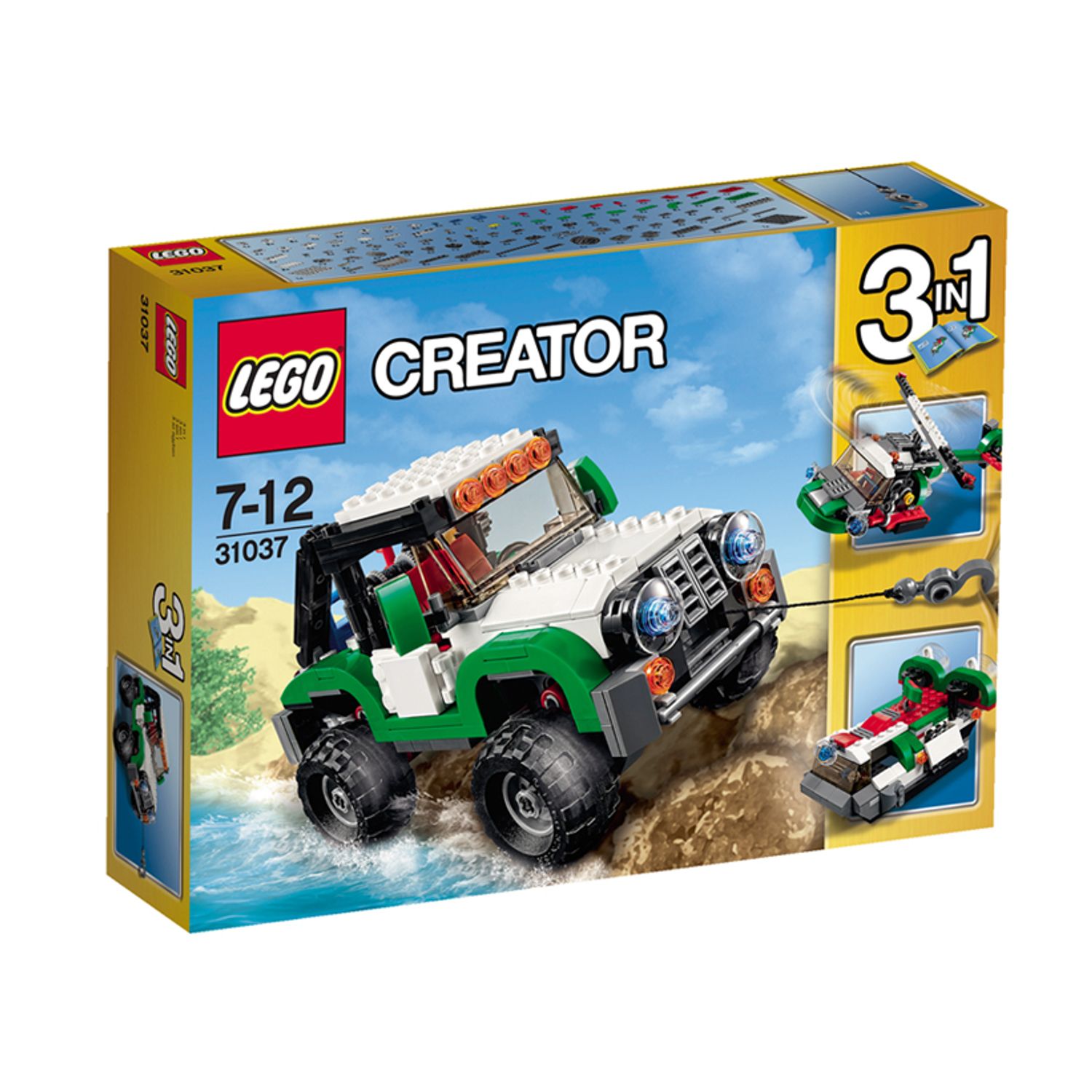 LEGO Creator - Vehicule pentru aventuri (31037), 282 piese fotografia produsului