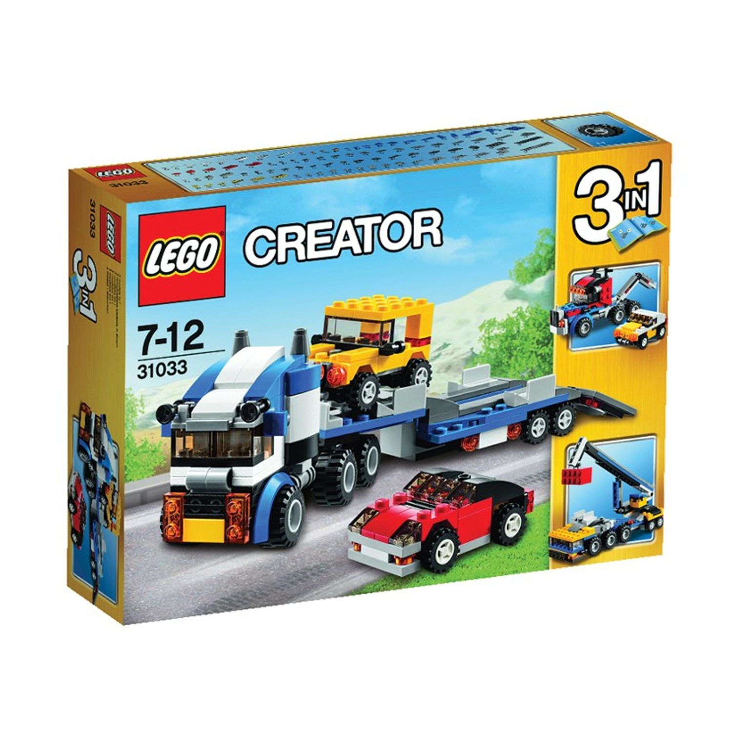 LEGO Creator - Transportor de vehicule (31033), 264 piese fotografia produsului