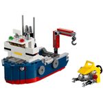 LEGO Creator - Nava de explorare oceanica (31045), 213 piese fotografia produsului View 3 S