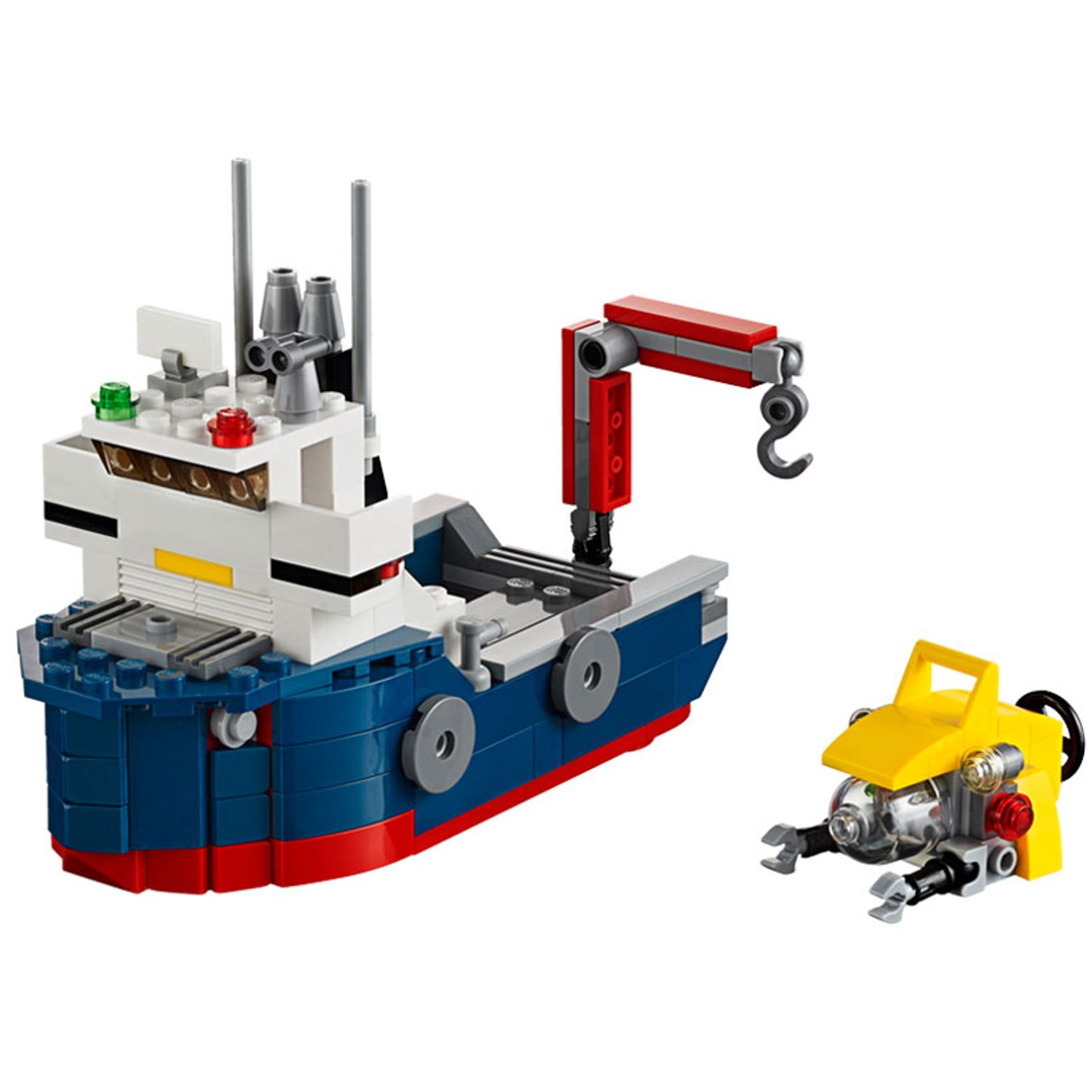 LEGO Creator - Nava de explorare oceanica (31045), 213 piese fotografia produsului View 3 L