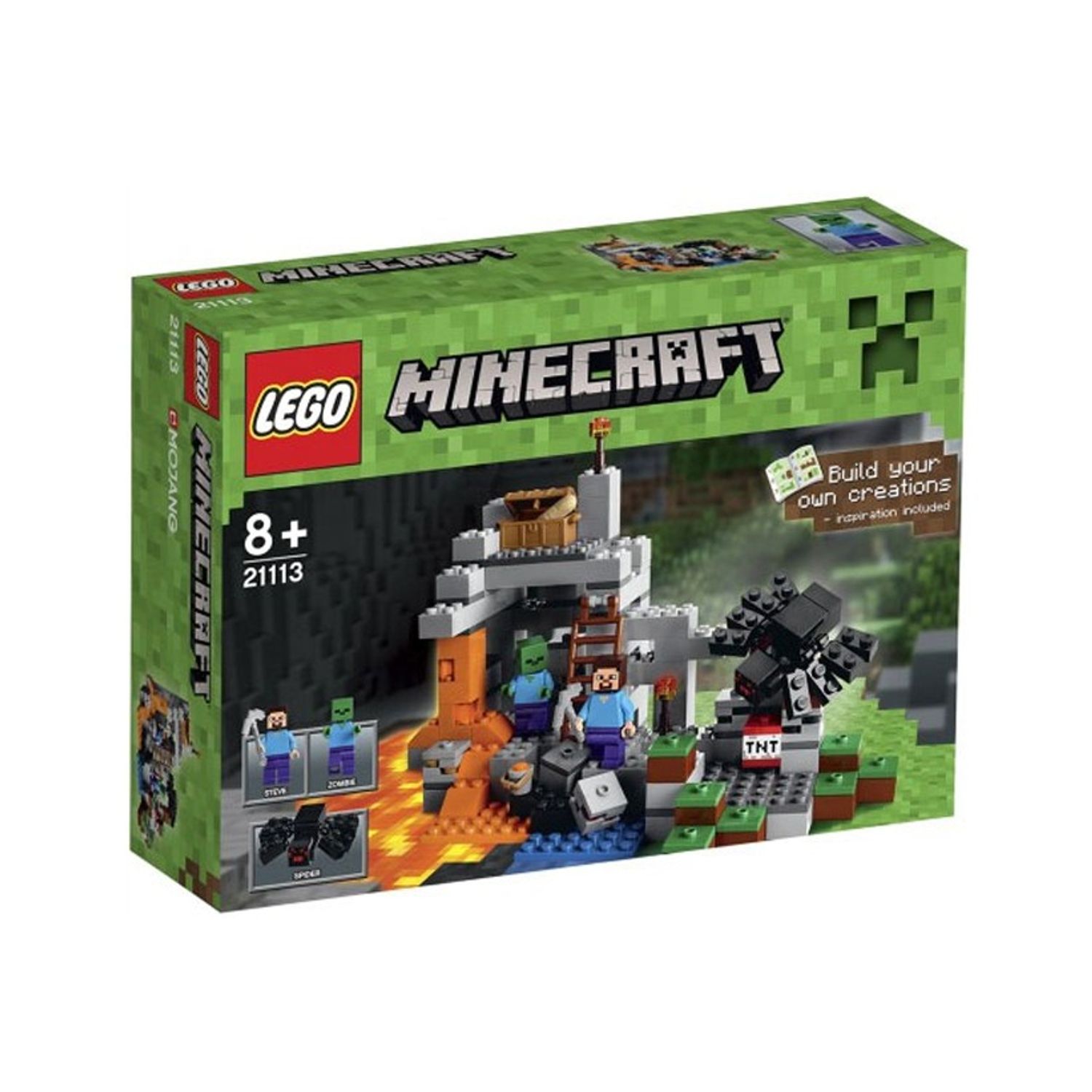 LEGO Minecraft - Pestera (21113), 249 piese fotografia produsului